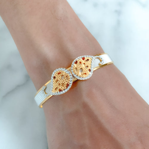 Modern Dual Leaf Cuff