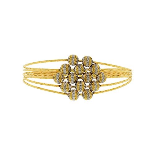 Rope-Style Bangle Bracelet