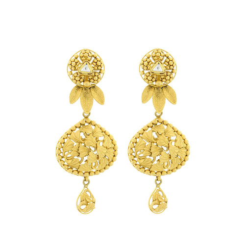 Kundan Antique Earrings