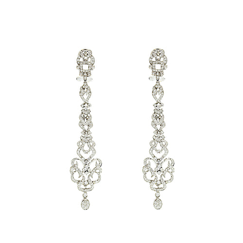 Diamond Hanging Earrings