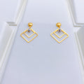 Square Geometry Earrings