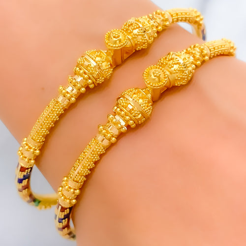 Radiant Lightweight Meenakari Bangles