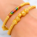 Elegant Slender Pipe Bangles