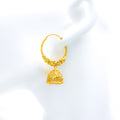 Radiant Orb Bali 22k Gold Earrings