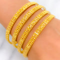 22k-gold-Exclusive Traditional Motif Bangles