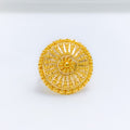 Regal Shining Dome 22k Gold Ring