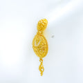 Elegant Chand Hanging 22k Gold Earrings