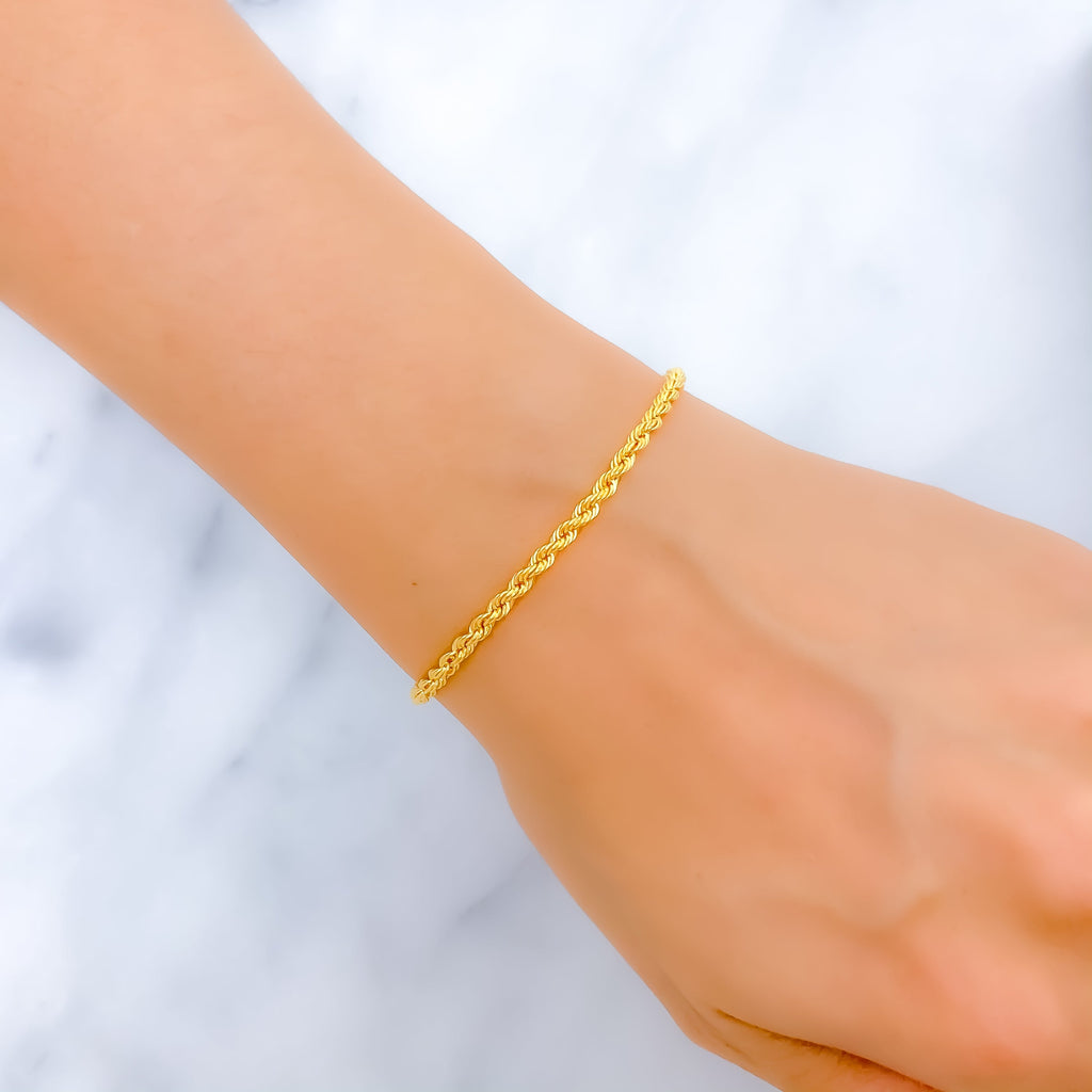 Jazzy Rope Bracelet – Andaaz Jewelers
