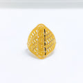 Ritzy Wide 22k Gold Ring