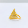 Ritzy Wide 22k Gold Ring