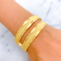 22k-gold-Graceful High Finish Dotted Bangles