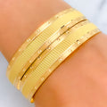 22k-gold-Graceful High Finish Dotted Bangles