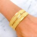 22k-gold-Graceful High Finish Dotted Bangles