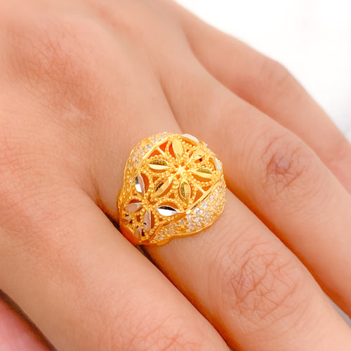 Royal Elevated CZ Ring