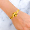 22k-gold-radiant-colorful-bracelet