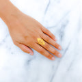 Dainty Long 22k Gold Ring