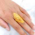 Classic Indian 22k Gold Ring