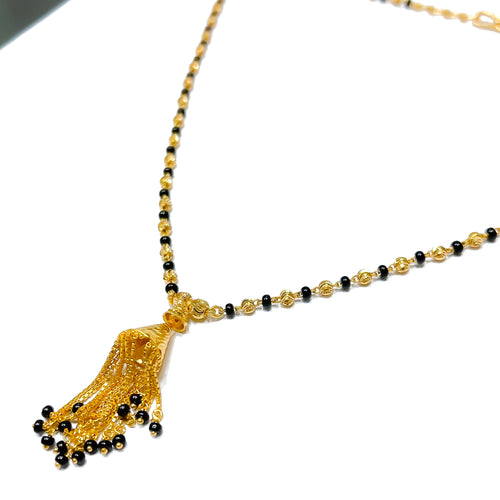 Classy Black Bead Mangal Sutra