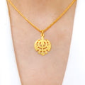 Sikh Khanda Matte Finish Pendant