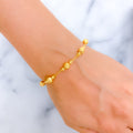 Lovely Elevated Orb Bracelet