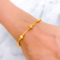 Lovely Elevated Orb Bracelet