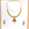 Ethereal Etched 22k Gold Kundan Set