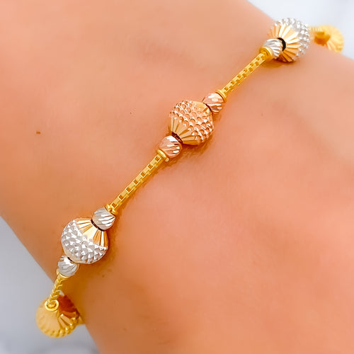 Fancy Delightful Rose Bracelet