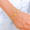 Festive Dotted Orb Bracelet