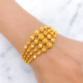 Exclusive Four-Chain 22k Gold Bracelet