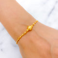 Gold Orb 22k Gold Bracelet