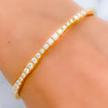 18k-gold-magnificent-wave-diamond-bangle-bracelet