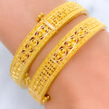 22k-gold-palatial-dressy-marquise-flower-bangles