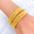 22k-gold-palatial-dressy-marquise-flower-bangles