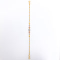 Exclusive Upscale Multi-Tone 22k Gold Bracelet