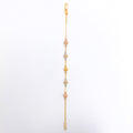 Delicate Dotted Orb 22k Gold Bracelet