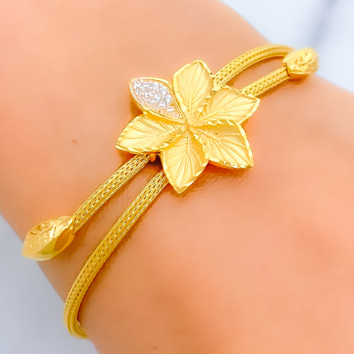 22k-gold-stunning-floral-cz-bracelet