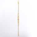 Graceful Grand Beaded 22k Gold Bracelet