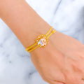 22k-gold-magnificent-triple-flower-bracelet