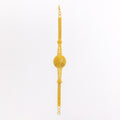 Attractive Bright 22k Gold Dome Bracelet