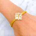 22k-gold-delightful-symmetrical-cz-floral-bracelet