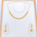 Simple Pearl Necklace Set