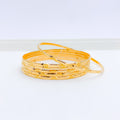 Glamourous Yellow Gold Bangles - payment 1