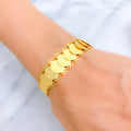 22k-gold-fashionable-coin-bracelet