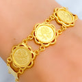 22k-gold-gorgeous-floral-coin-bracelet