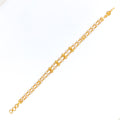 Intricate Stunning 22k Gold Pearl Bracelet