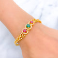 Impressive Bright CZ Bangle Bracelet