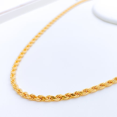 Solid Rope Chain - 18"