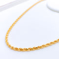 Solid Rope Chain - 28"