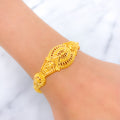 Exquisite Radiant Ornate 22k Gold Bracelet