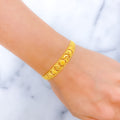 Sophisticated Slender 22k Gold Bracelet